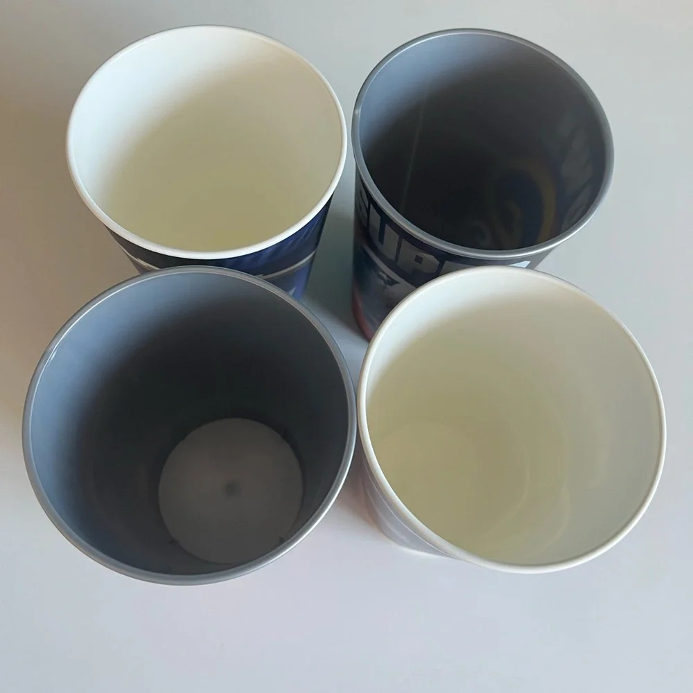New England Patriots Commemorative Super Bowl LIII Cup 2018-2019 Rams V. Pats x4